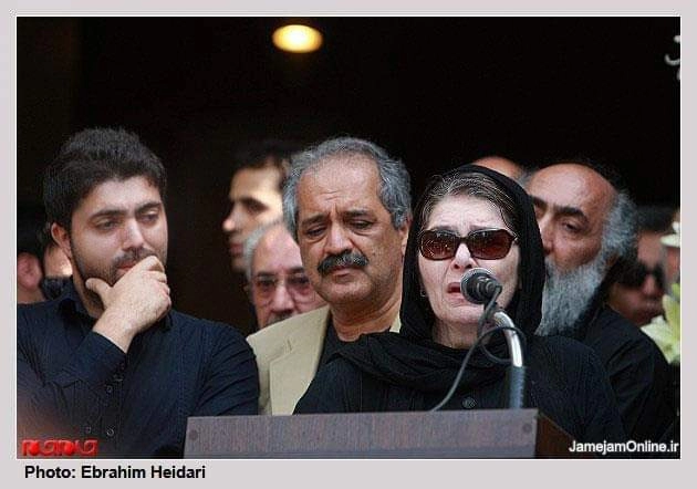 روزنامه جام جم مراسم درگذشت استاد عزیزم حمید سمندریان